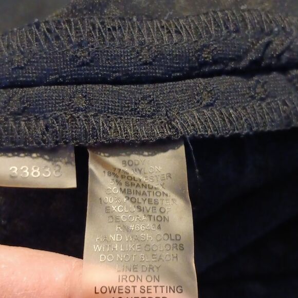 Julia Jordan Little Black Bodycon Dress. Whimsigoth,  Cocktail,  Textured - Picture 13 of 16